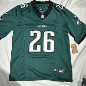 Nike Philadelphia Eagles Saquon Barkley #26 Dri-Fit Football Jersey Size L